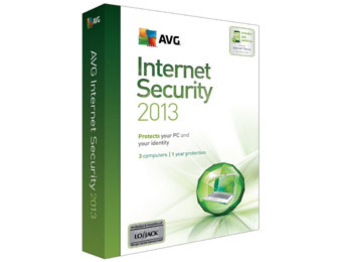 Free after Rebate: AVG Internet Security 2013