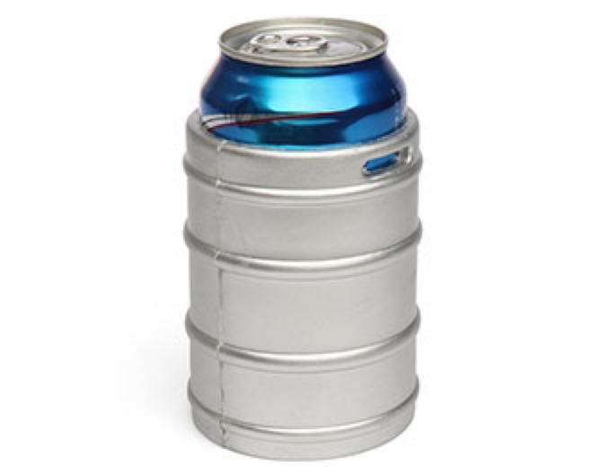 Kegzie Beer Keg Shaped Beverage Cooler