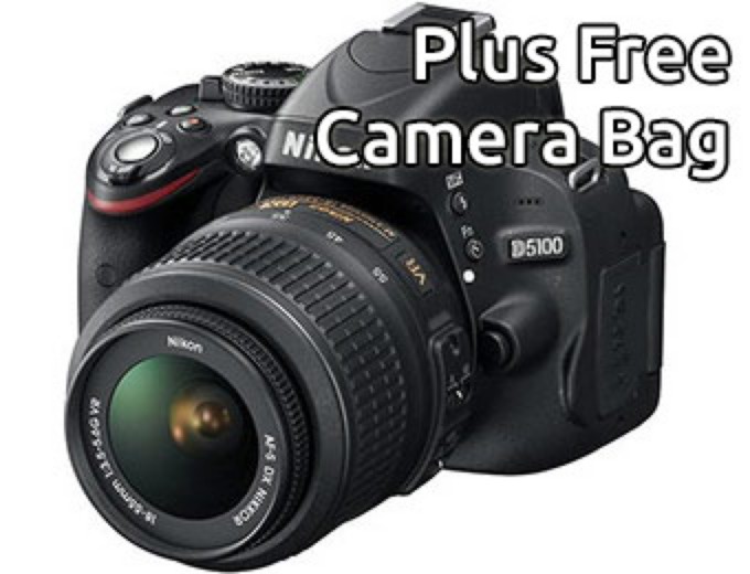 Nikon D5100 DSLR Camera & 18-55mm Lens