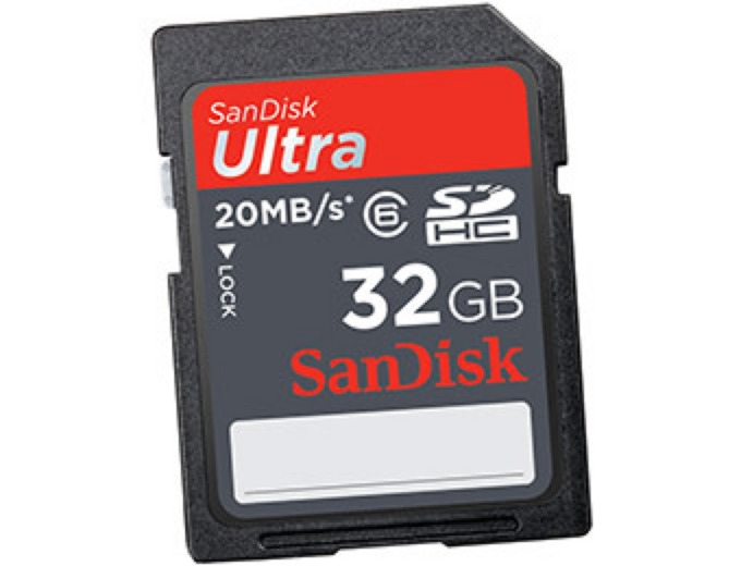 SanDisk Pixtor 32GB SDHC Class 10 Memory Card