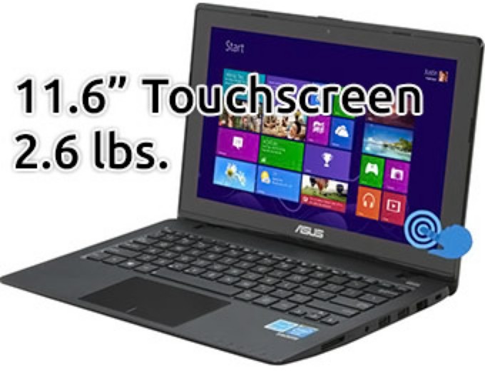ASUS X200CA-DB01T 11.6" Touchscreen Laptop
