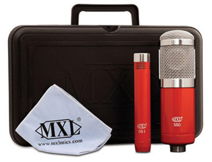 MXL 550/551R Studio Microphone Kit