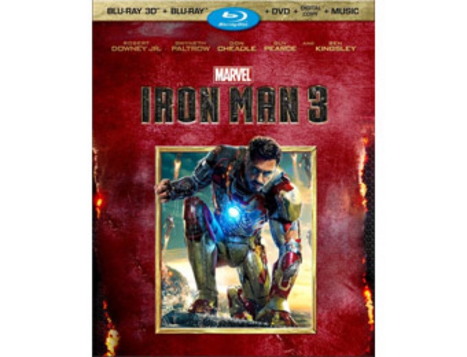 Iron Man 3 (Three-Disc Blu-ray 3D Combo)