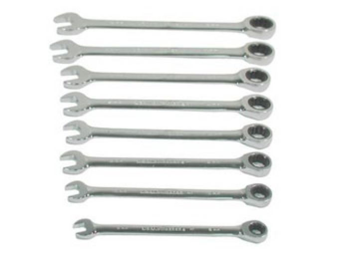 GearWrench 8pc. Ratcheting Wrench Set