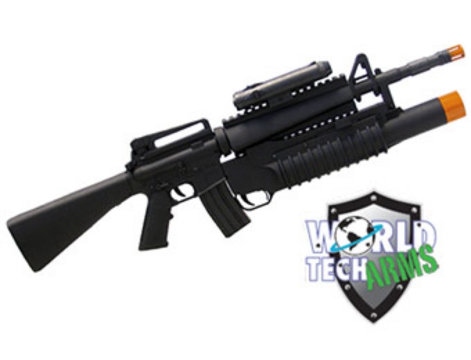 Mini Commando M16 Rifle Airsoft Gun