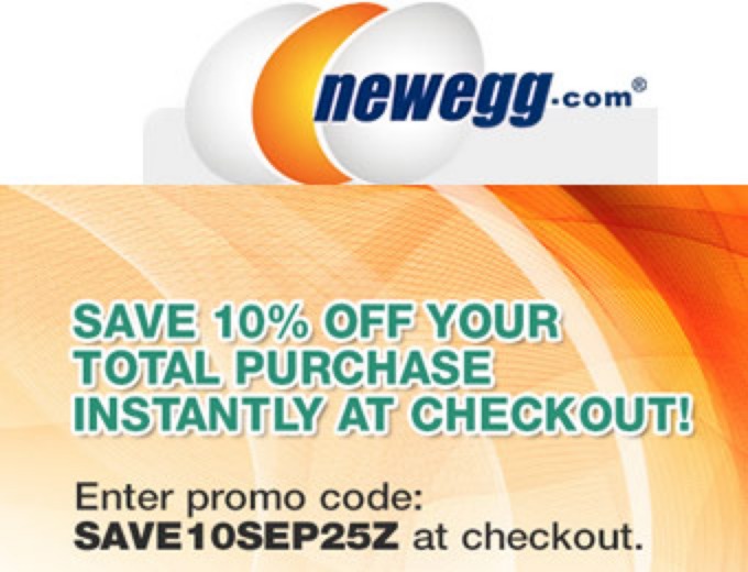 Extra 10% off Your Total Purchase at Newegg.com