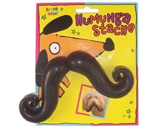 Moody Pet Humunga Stache Ball Dog Toy