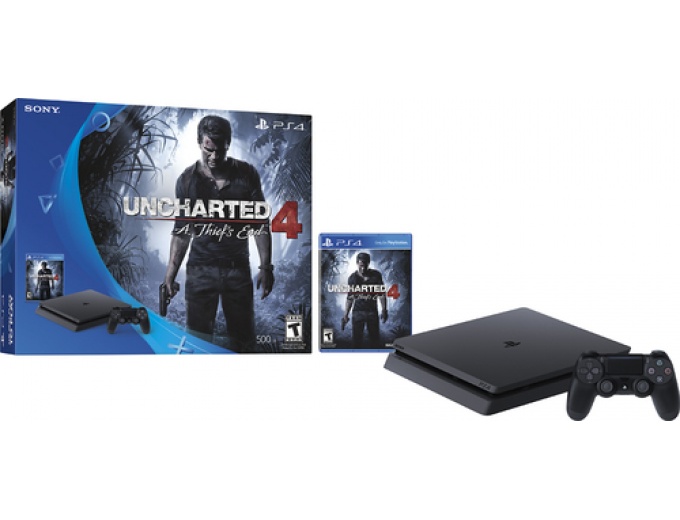 Sony PS4 Console Uncharted 4 Bundle
