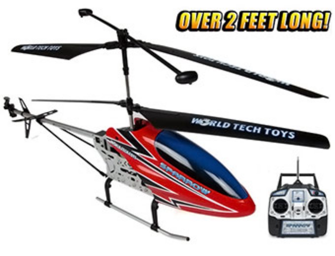 Gyro Metal Sparrow 3.5CH RC Helicopter