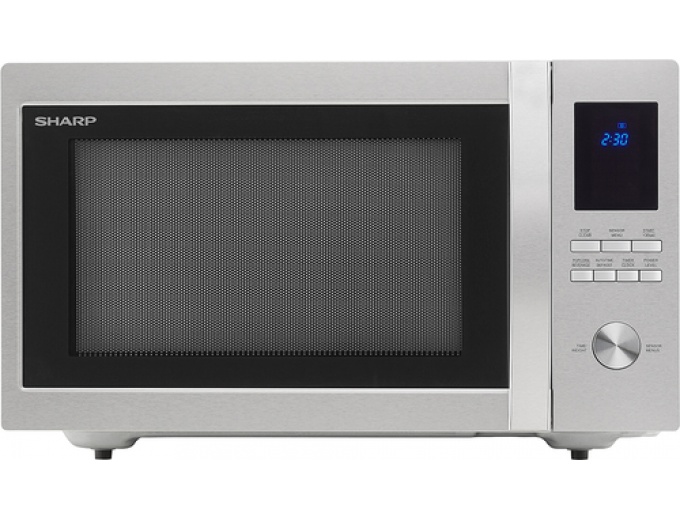 Sharp 1.6 CF Family-Size Microwave