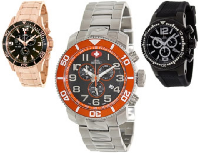 Up to 91% off Swiss Precimax Chronograph Watches