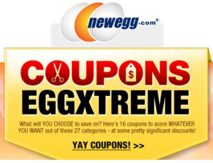 Newegg Coupons Eggxtreme Personalized Deals