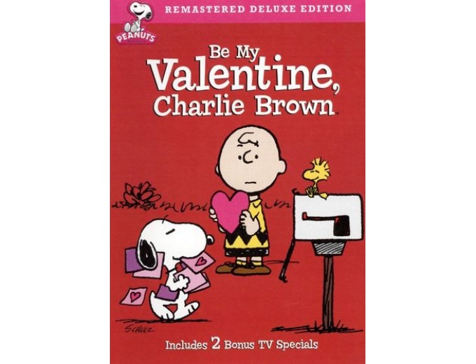 Be My Valentine Charlie Brown Deluxe Edition DVD