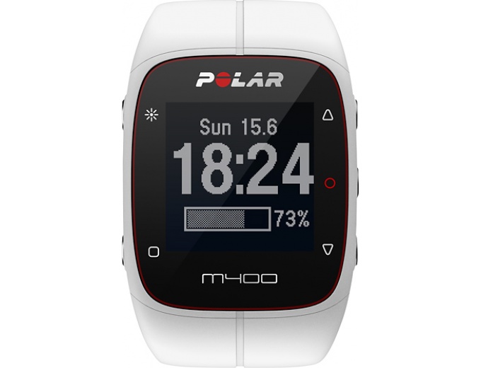 Polar M400 GPS Watch - White