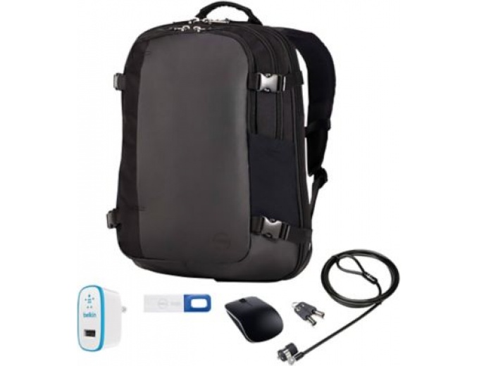 Dell Backpack Premier PC Accessory Bundle