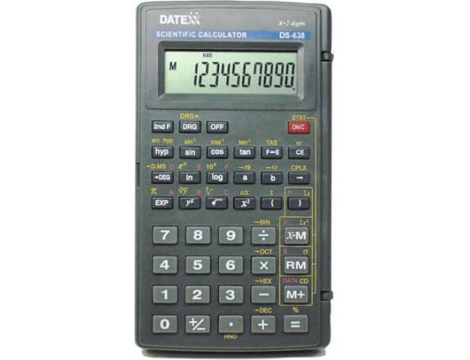 Datexx 136-Function Scientific Calculator