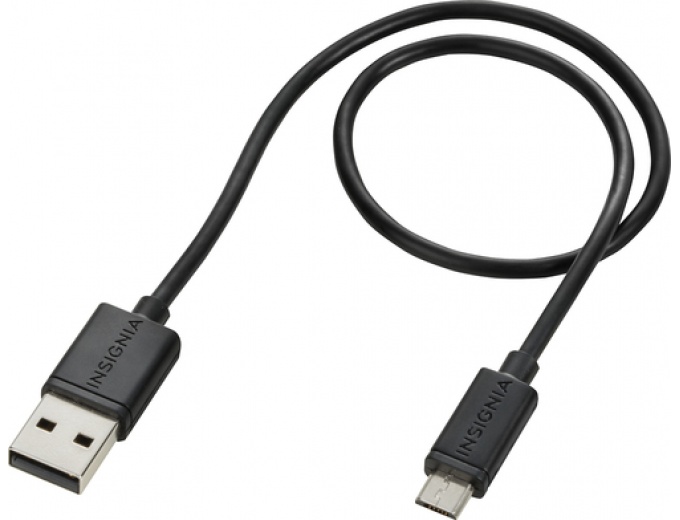 Insignia 1' Micro USB Cable