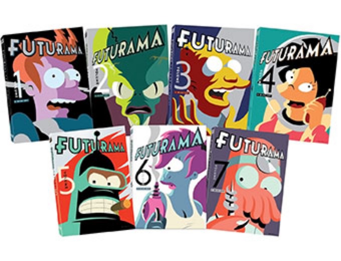Futurama Volume 1-7 Collection DVD