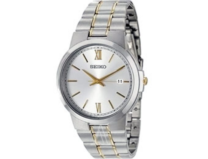 Seiko SGEG45 Two-Toned Stainless Steel Watch
