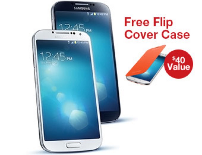 + Free Case w/ Verizon Samsung Galaxy S4