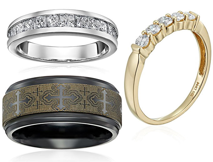 Up to 50% off Wedding Bands & Diamond Rings