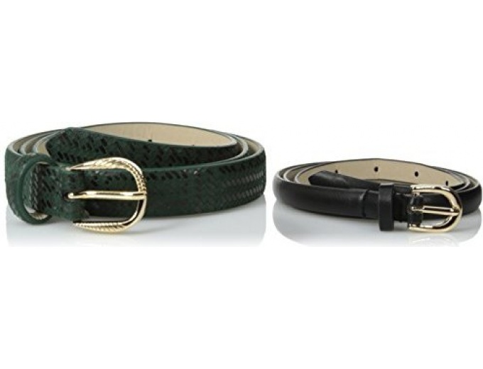 Big Buddha Women's Two-For-One Belts