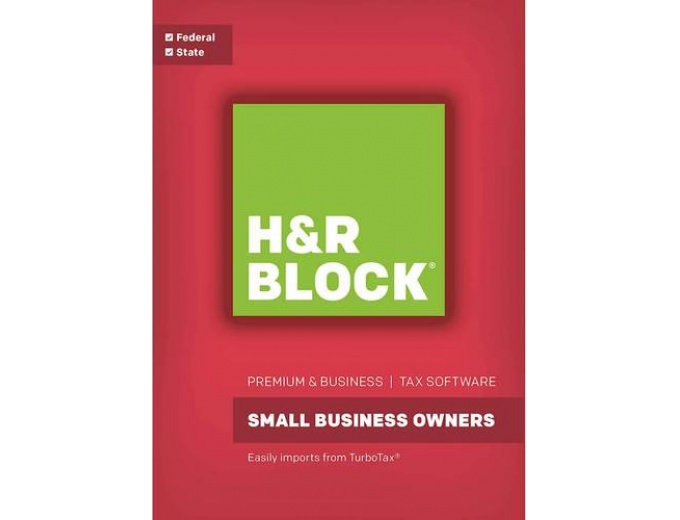 H&R Block Small Business Federal and State
