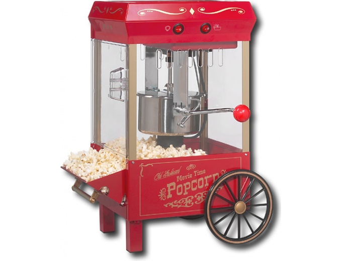 Nostalgia Hot Oil Kettle Popcorn Maker