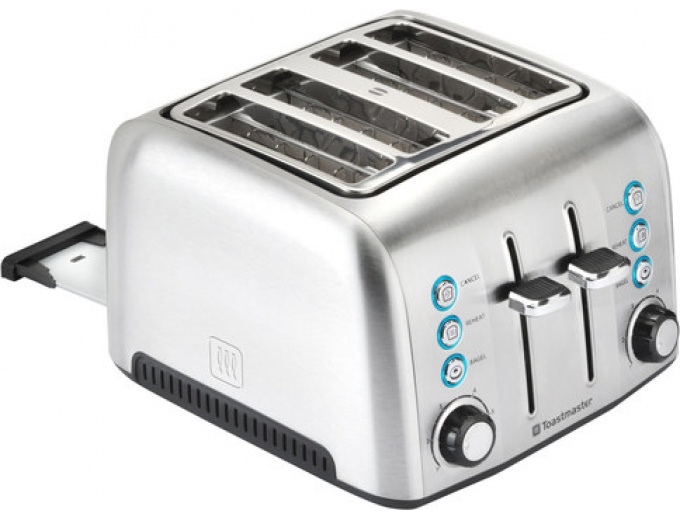 Toastmaster 4-Slice Extra-Wide-Slot Toaster