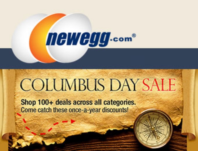 Newegg Columbus Day Sale - 100+ Deals