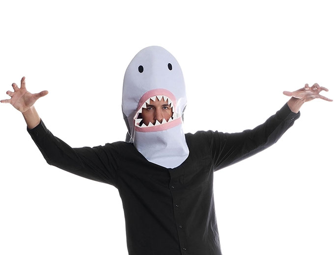 Sharknado Shark Mask