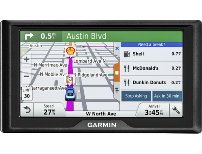 Garmin Drive 60LM 6" GPS w/ Lifetime Maps