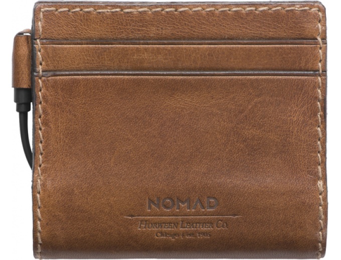 Nomad Leather Charging Wallet Battery