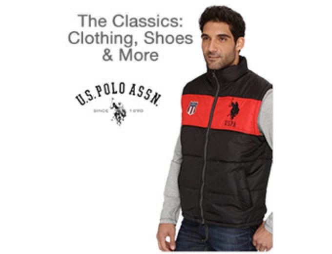 Up to 78% off U.S. Polo Assn Apparel