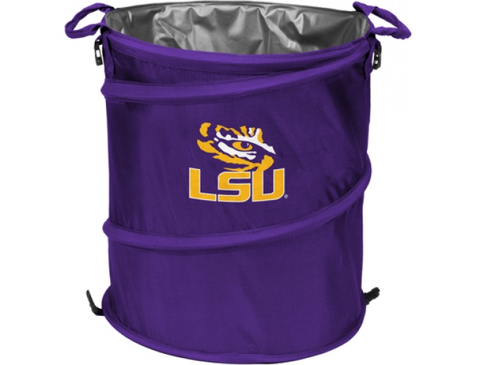 13-Gallon LSU Polyester Personal Cooler
