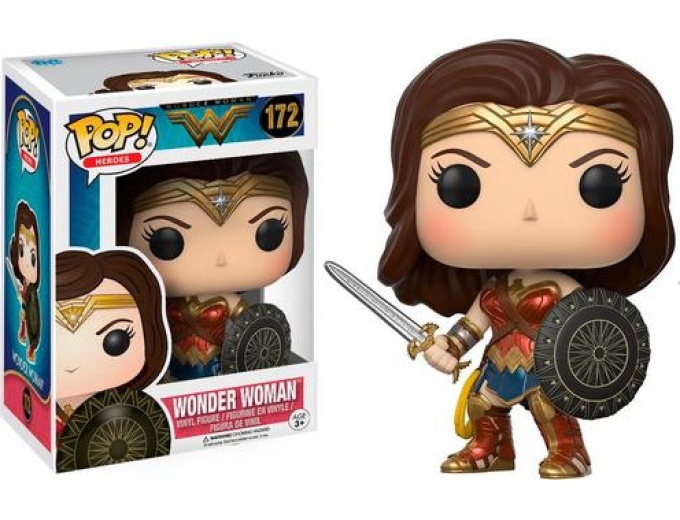Funko Pop! Sword & Shield Wonder Woman