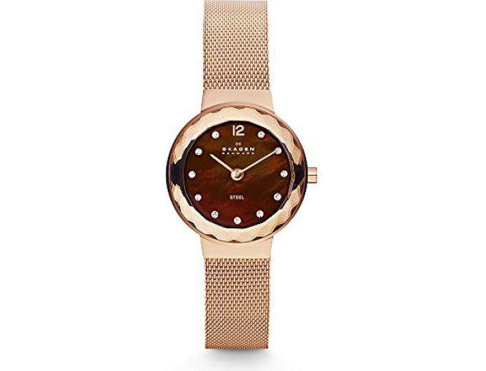 Skagen Women's Leonora Rose Gold Watch