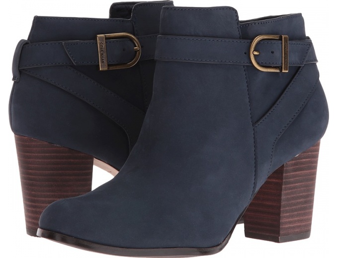 Cole Haan Cassidy Strap Bootie (Ironstone)