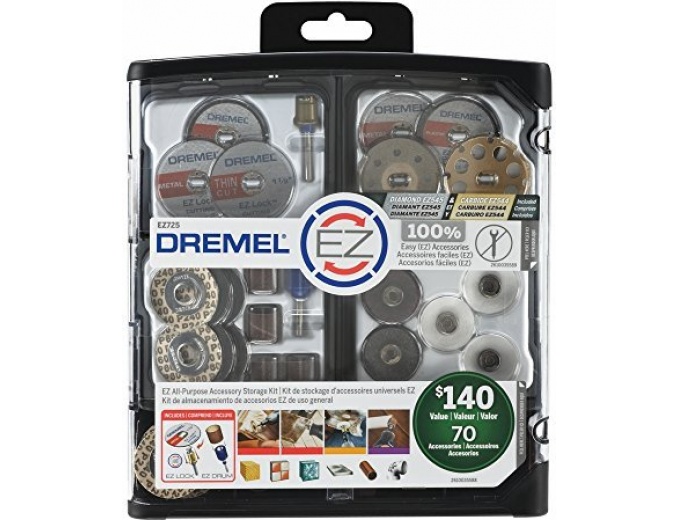 Dremel EZ725 70-Pc Accessory Kit