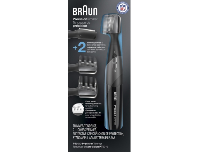 Braun Trimmer with 2 Guide Combs