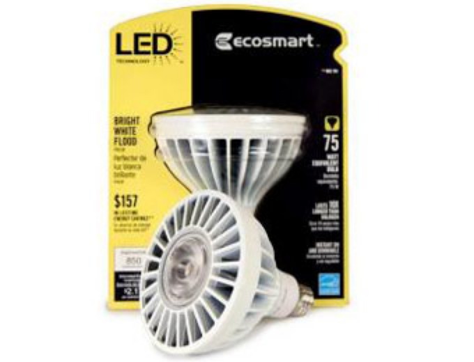 Up to 59% off EcoSmart LED 4 Packs at Home Depot