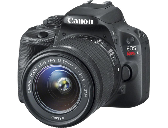 Canon EOS Rebel SL1 18MP Camera w/ Lens