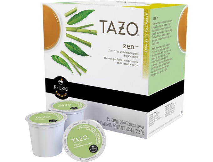 Keurig Starbucks Tazo Zen Green Tea K-Cup (16-Pk)