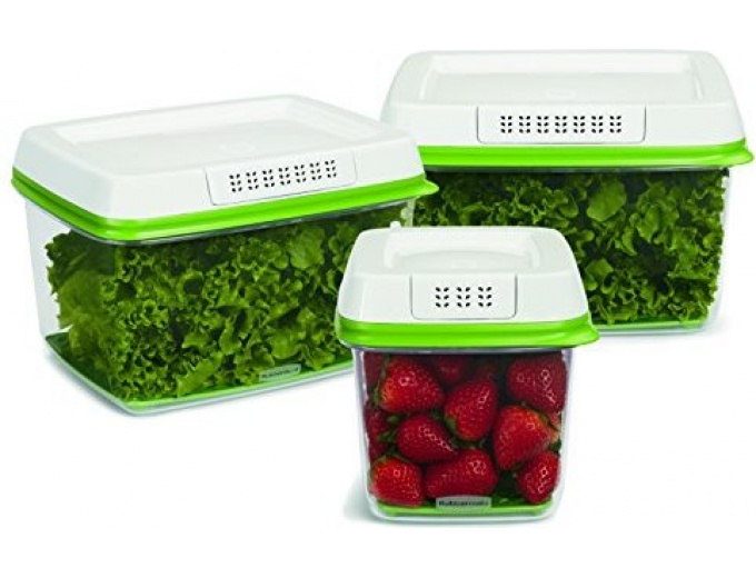 Rubbermaid FreshWorks Food Storage Containers
