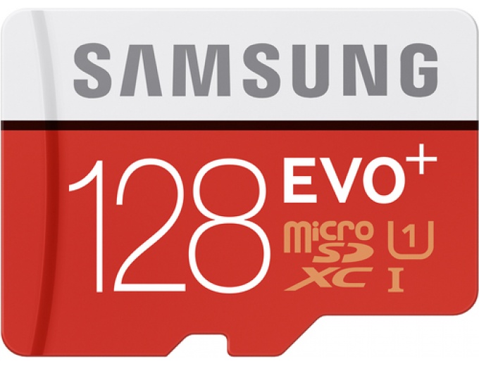 Samsung EVO+ 128GB microSDXC UHS-I Memory Card