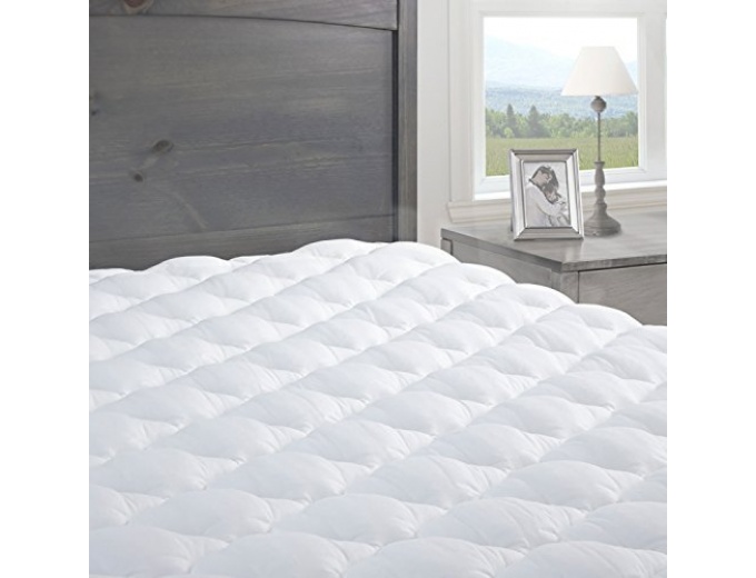 Pressure Relief Mattress Pad with Fitted Skirt
