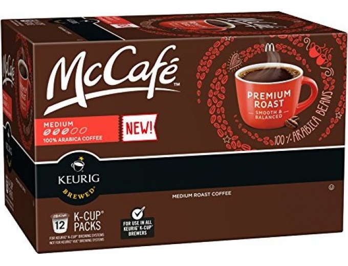 McCafe Premium Roast K-Cup Packs - 72 count