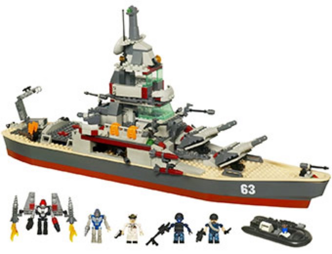 KRE-O Battleship U.S.S. Missouri Set