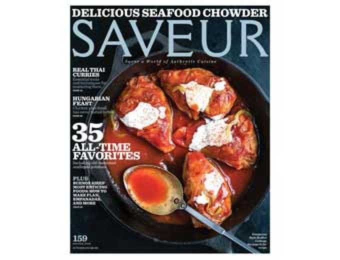 Saveur Magazine Subscription