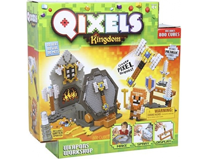 Qixels S3 Kingdom Weapons Workshop
